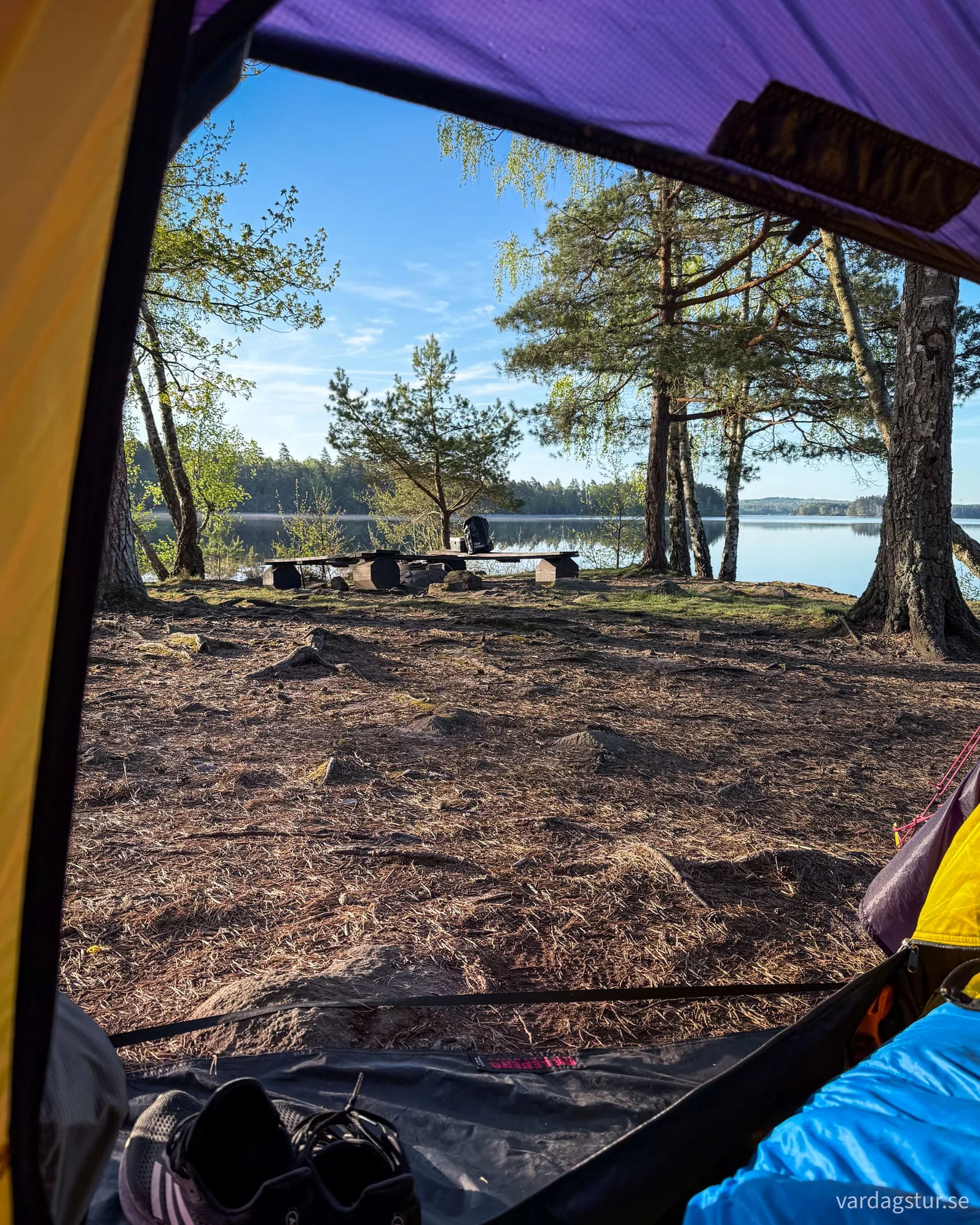 Vinnarbild under Hela Skåne sover ute.