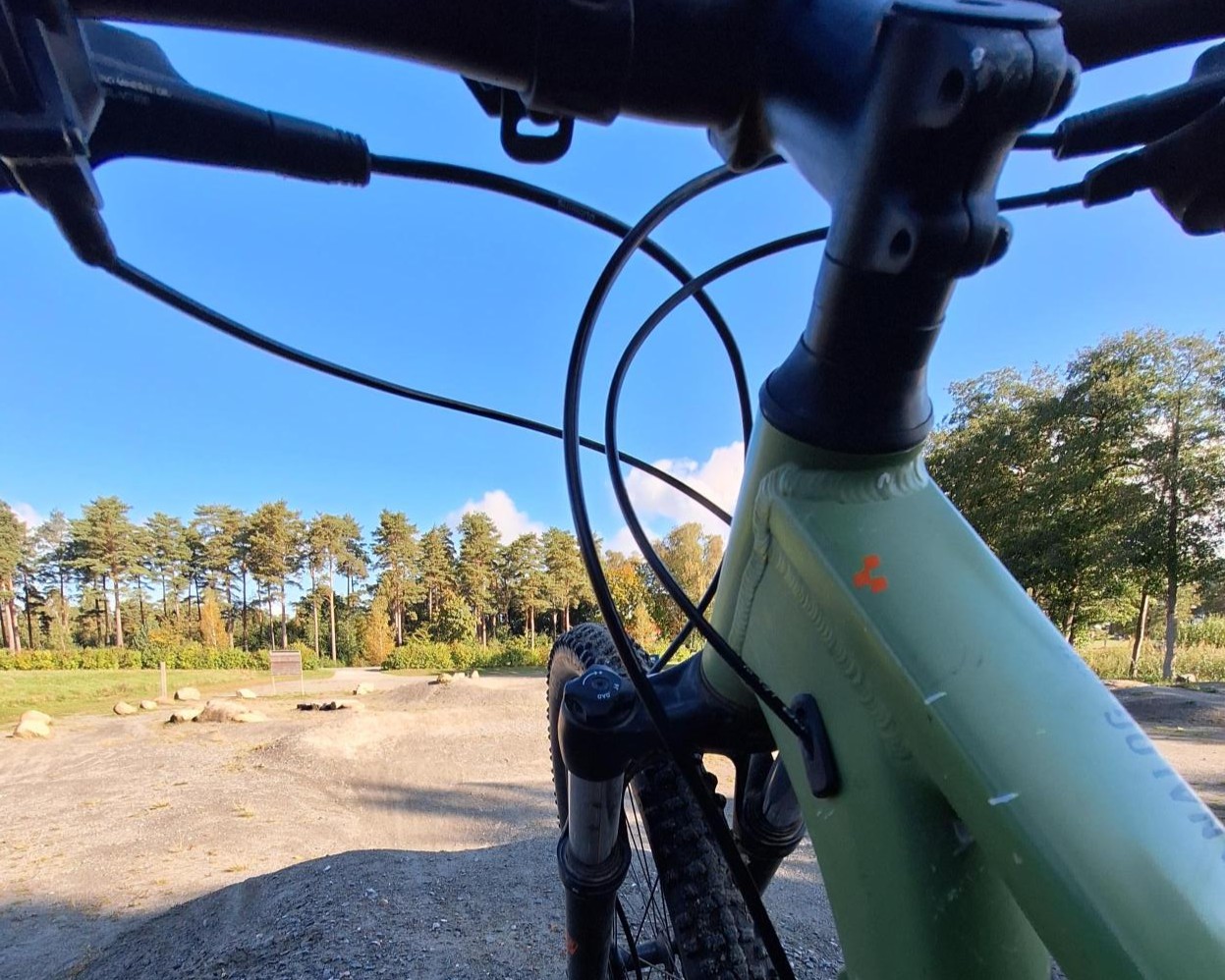 Cykla MTB på någon av de tre slingorna i Salsbjer.